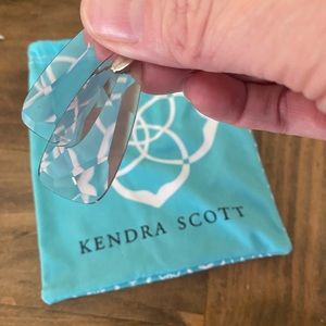 Kendra Scott iridescent earrings